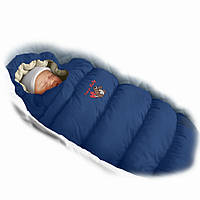 Конверт-пуховик Ontario Baby Inflated (дутик 50х90) Зима синій