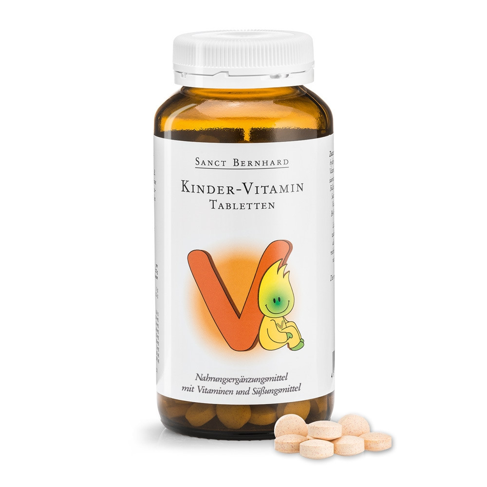 Мультивітаміни "Sanct Bernhard" Дитячий комплекс «Kinder-Vitamin», Німеччина, 240 таблеток, фото 1