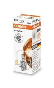 Лампа Н3 12-55 OSRAM 64151 PK22s (з дротом), 64151