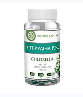 Спирулина Chlorella для гемоглобина, похудения 2 баночки по 60 капсул