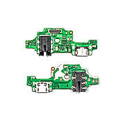 Нижня плата TECNO Camon 15/Camon 15 Air (CD7/CD6/CD6S) (2020) з роз'ємом живлення, навушників та мікрофоном