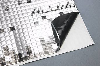Віброізоляція Acoustics Alumat товщина 2.2 мм, лист 700x500 мм