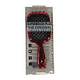 Гребінець HollowComb SUPERBRUSH PLUS, Червоний-Чорний, фото 3
