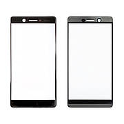 Скло тачскрина c OCA плівкою NOKIA NOKIA 7 (TA-1041) чорне, з олеофобним покриттям, загартоване