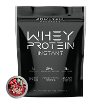 Сывороточный протеин Powerful Progress 100% Whey Protein Instant 1000 грамм со вкусом лесные ягода