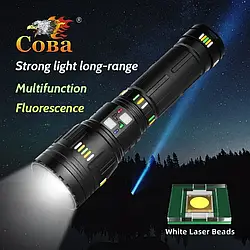 Потужний прожектор G600 світлодіодний ліхтарик із зарядкою масштабований вуличний ліхтарик
