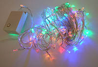 Гірлянда новорічна різнобарвна Led Multicolor 100 ламп (6.5 метрів)
