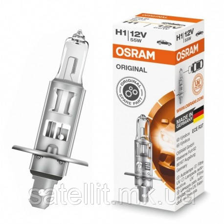 Лампа Н1 12-55 OSRAM 64150 (без проводу), 64150