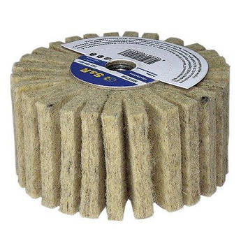 Шліфувальний валик із токого повсті S&R 100x50xM14