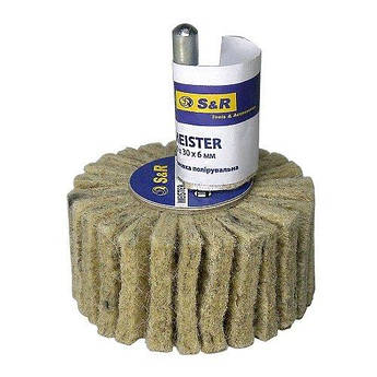 Полірувальна головка з тонкого волокна S&R 60x30x6