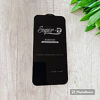 Защитное стекло Super D для iPhone 14 Plus black