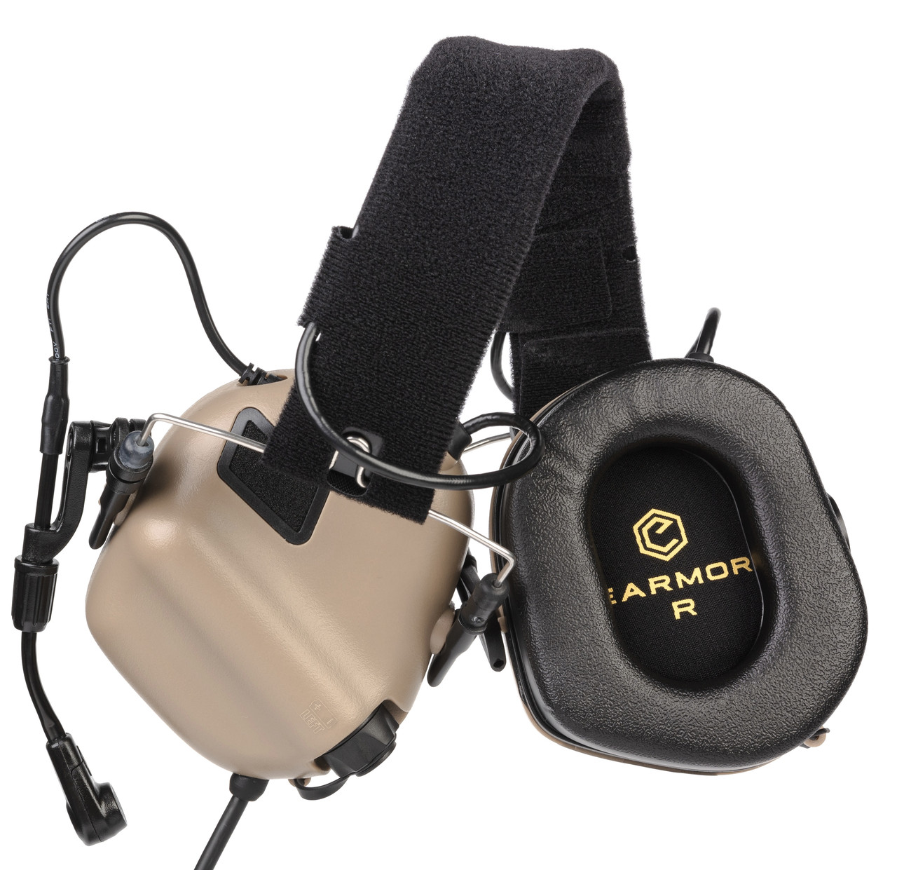 Навушники тактичні активні з мікрофоном Earmor M32 Puls, фото 1