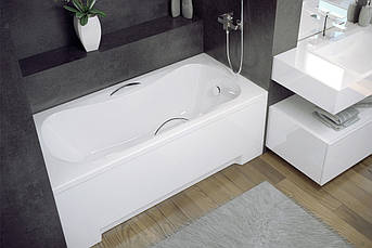Ванна акрилова Besco ARIA 170х70 прямокутна (без панельки, ножек, сифона), фото 4