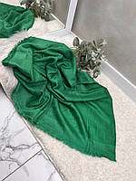 Платок женский полушерсть палантин зеленый косынка накидка шаль
