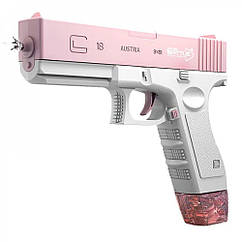 Водяний пістолет Water Gun Glock blue pink