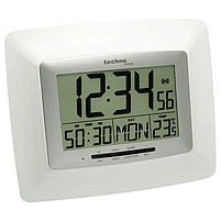 Настільний Годинник Електронний Настінний для дому Technoline WS8100 White/Silver (WS8100) Німеччина, фото 3