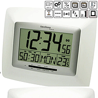 Настільний Годинник Електронний Настінний для дому Technoline WS8100 White/Silver (WS8100) Німеччина, фото 6