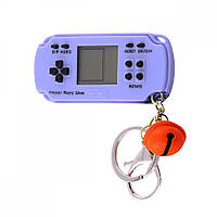 Портативная игровая консоль Keychain Tetris 23 games blue