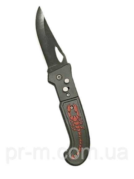 Ніж викидний СКОРПІОН 20см AK-68 (12шт/уп)