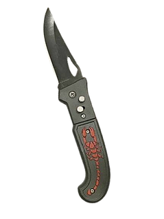 Ніж викидний СКОРПІОН 20см AK-68 (12шт/уп)