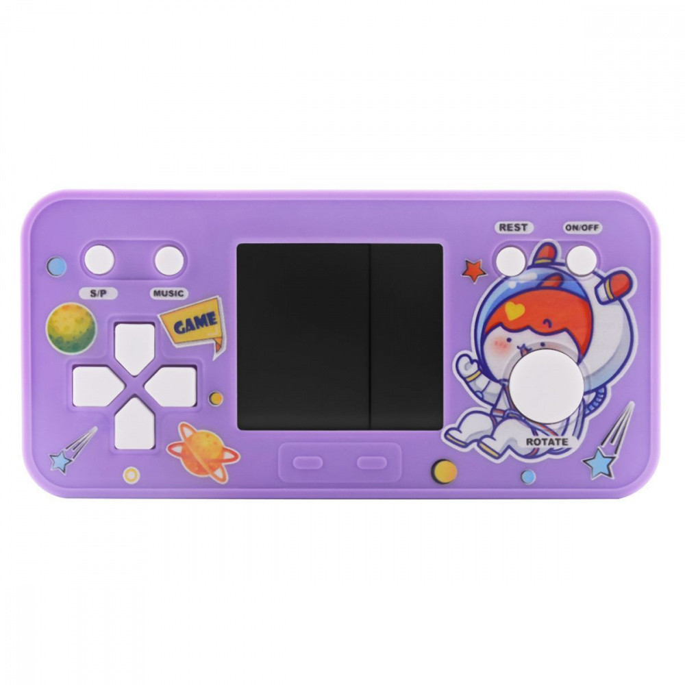 Портативна ігрова консоль Tetris T15 green purple
