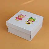 Подарункові Коробки для дівчаток 200*200*100 мм Дитячі коробки іграшки Lalafanfan, фото 2