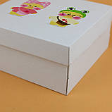 Подарункові Коробки для дівчаток 200*200*100 мм Дитячі коробки іграшки Lalafanfan, фото 3