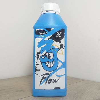 Фарба для заправлення сквізерів Flow 0.5 л Фарба для стрит-арта Синій (X-254)