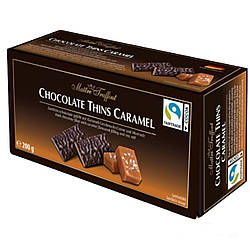 Плитки чорного шоколаду Maitre Truffout Chocolate карамель 200g