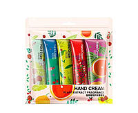 Набор кремов для рук с экстрактами BIOAQUA Hand Cream 5*30 G