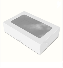 Картонна коробка для суші "Максі" біла  Відправка м. Ірпінь