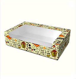 Картонна коробка для суші "Максі" світла  Відправка м. Ірпінь