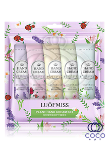 Набір кремів для рук LUOFMISS FRUIT з фруктовими екстрактами 5*30 г.