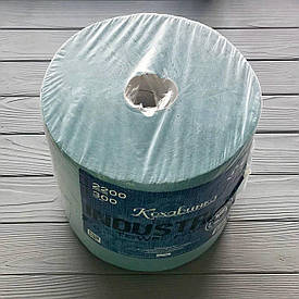 Рушник паперовий рулон Кохавинка синій 300 метрів/2200 відривів (1рул/уп)  Відправка м. Ірпінь