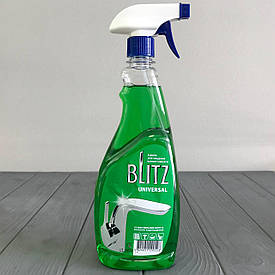 Рідина для чищення ванної кімнати "Blitz Universal" 0,5л ПЕТ пляшка трігер  Відправка м. Ірпінь