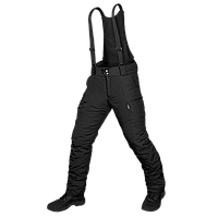 Camotec зимові штані PATROL DEWSPO RS Black, зимові штани, теплі штани чорні з підтяжками, чоловічі