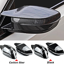 Накладки на дзеркала M Performance BMW (БМВ) G20 G21 G22 G23 G30 G31 G11 G12 G14 G15 G16 (2016-...) Карбон, фото 4