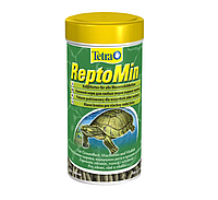 Сухий корм для водоплавних черепах Tetra в паличках «ReptoMin» 250 мл