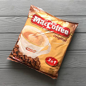 Кава Maccoffee 3в1 (25шт/уп)  Відправка м. Ірпінь