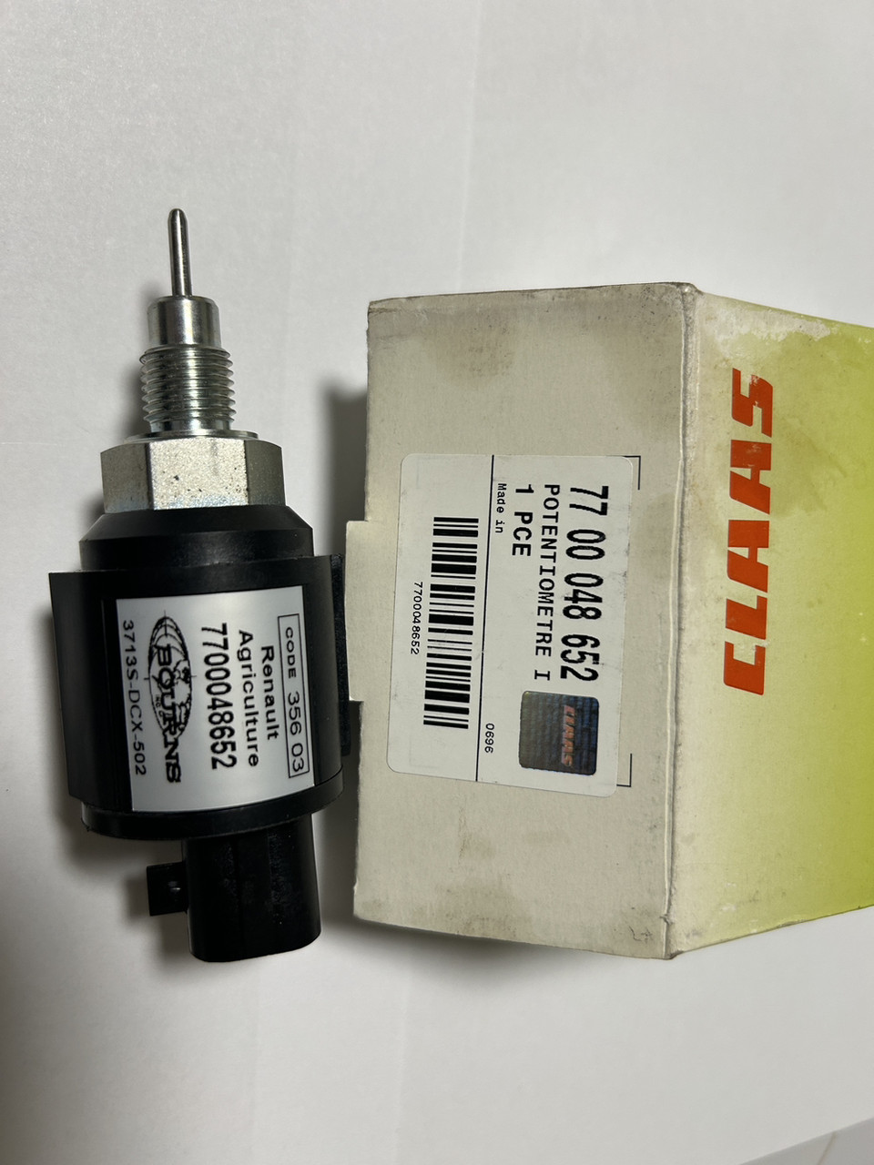 Датчик-потенціометр зчеплення Claas-renault Ares Atles Ceres Cergos Ergos Massey Ferguson 6235-6290 8170-8280