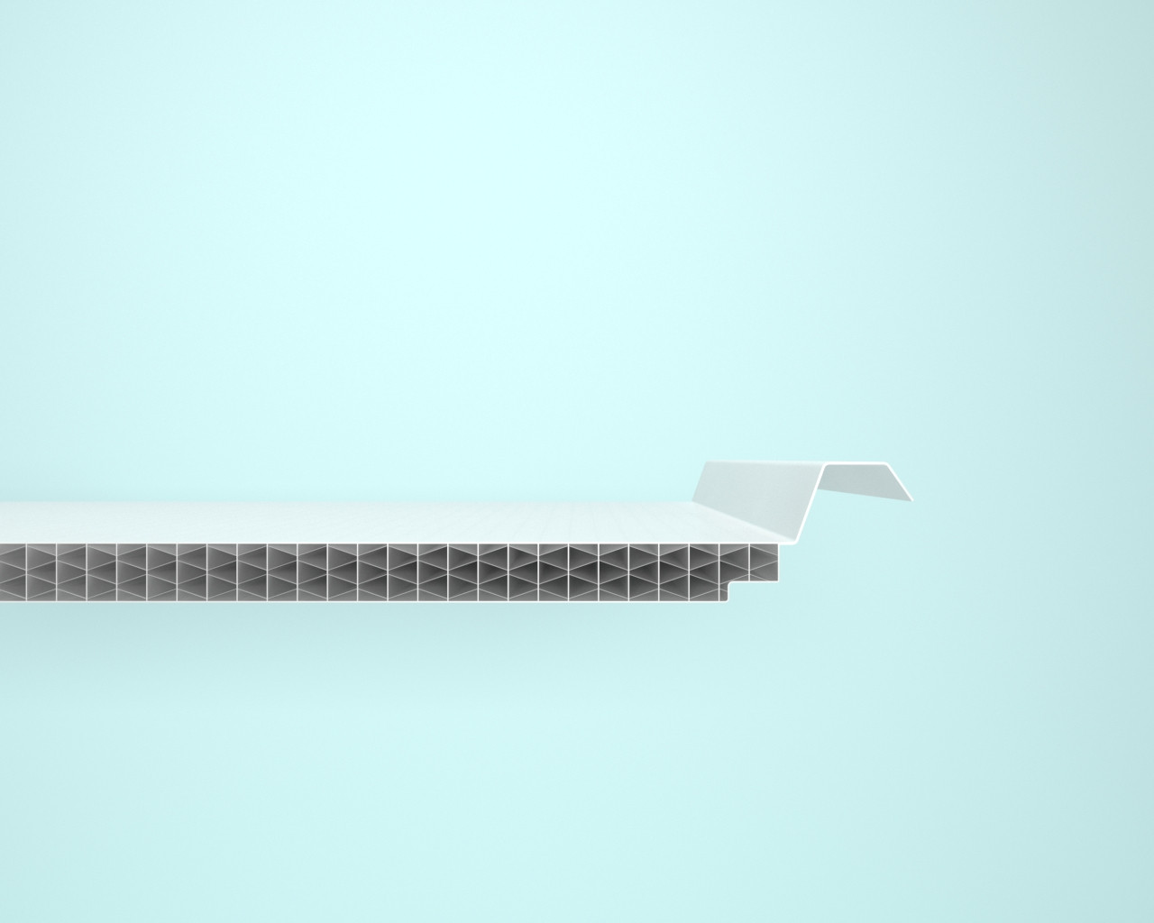 Прозора покрівельна сендвіч-система COVERROOF 30мм, фото 1