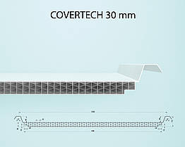 Прозора покрівельна сендвіч-система COVERTECH 30мм