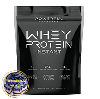 Сывороточный протеин Powerful Progress 100% Whey Protein Instant 2000 грамм со вкусом Черничный чизкейк