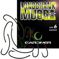 Гачок LONG SHANK MUGGA HOOKS №8 (10шт)