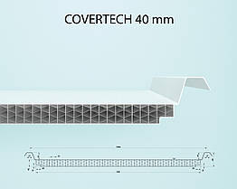 Прозора покрівельна сендвіч-система COVERTECH 40мм