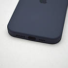 Силіконовий чохол накладка Silicon Case Full Camera для iPhone 15 Pro Max Midnight Blue, фото 5