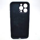Силіконовий чохол накладка Silicon Case Full Camera для iPhone 15 Pro Max Midnight Blue, фото 2