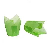 Паперова форма Тюльпан 50/60/90 Зелений, 20 шт.