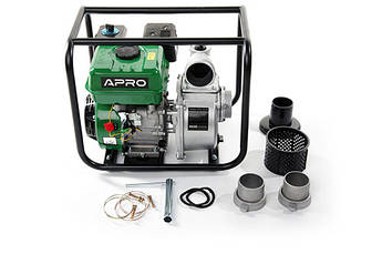 Мотопомпа WP-60 6.5 л. 60 м3/рік 30 м бензинова 4-х такт. APRO