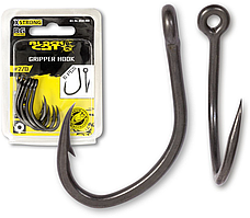 Гачок # 3/0 Black Cat Gripper Hook DG DG coating 6pcs